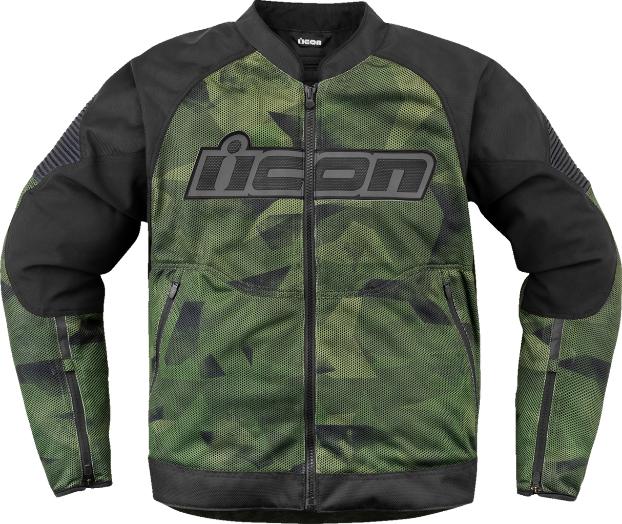 ICON Overlord3 Mesh™ Camo Jacket - Green - XL 2820-6708