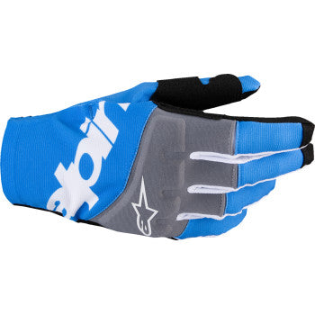 ALPINESTARS Techstar MX Gloves - Black/Blue - Small  3560125-17-S