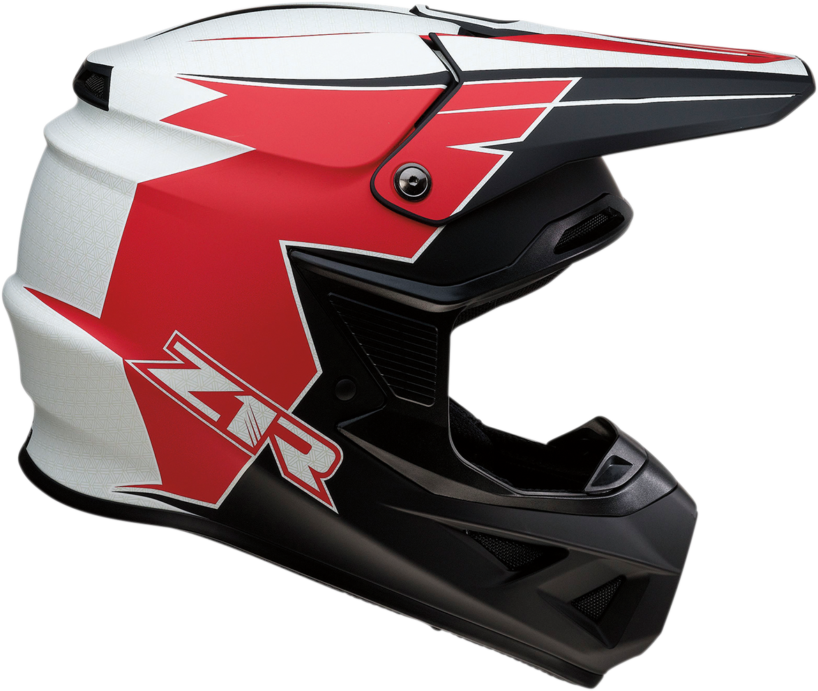 Z1R F.I. Motorcycle Helmet - MIPS - Hysteria - Red/White - XS 0110-6453