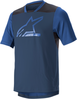 ALPINESTARS Drop 6.0 V2 Jersey - Short-Sleeve - Midnight Blue/Black - Medium 1766322-7319-MD