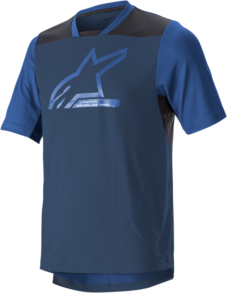 ALPINESTARS Drop 6.0 V2 Jersey - Short-Sleeve - Midnight Blue/Black - Small 1766322-7319-SM