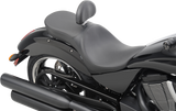 DRAG SPECIALTIES Low Profile Seat - Driver's Backrest - Smooth - Vegas N/F 14-16 GUNNER 0810-1605