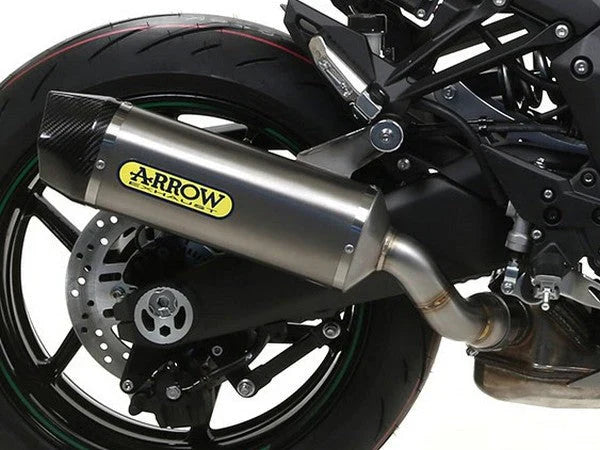 71914PK  Arrow Indy Race Titanium Slip-on Exhaust for Kawasaki Ninja 1000SX 2020-2025