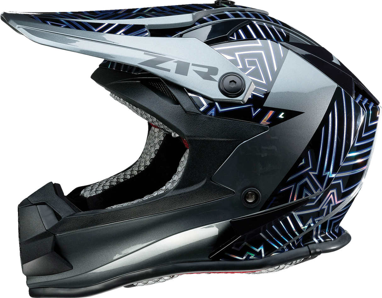 Z1R Youth F.I. Motorcycle Helmet - Lumen - MIPS - Iridescent - Medium 0111-1521