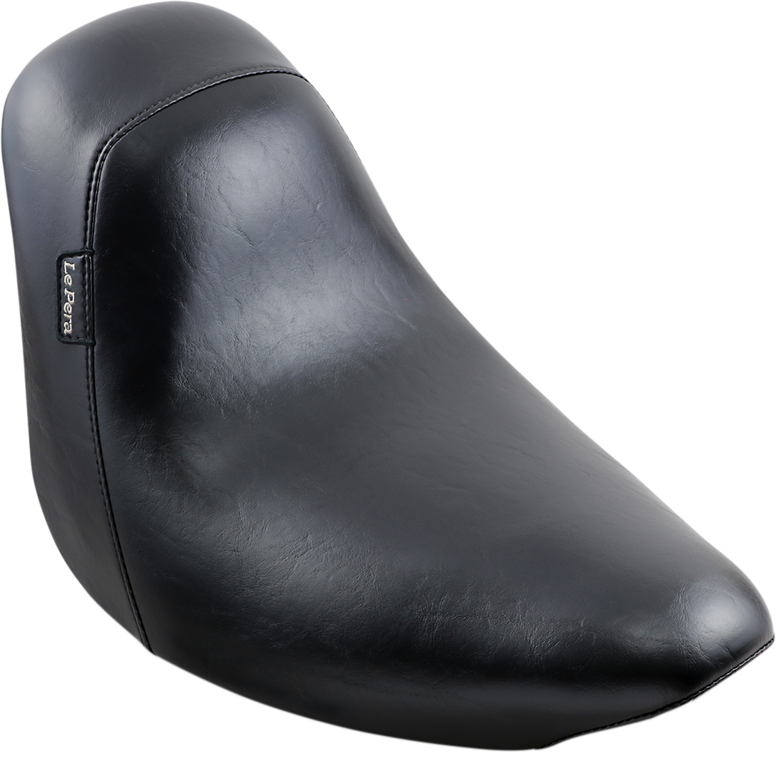 LE PERA Bare Bones Solo Seat - Smooth - Black - FXST LGK-007