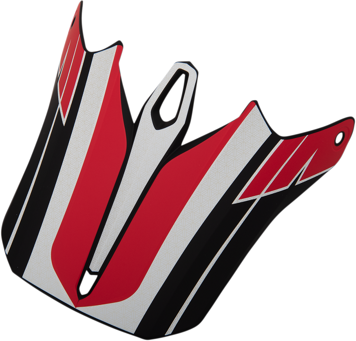 Z1R F.I. Visor Kit - Hysteria - Red/White 0132-1362