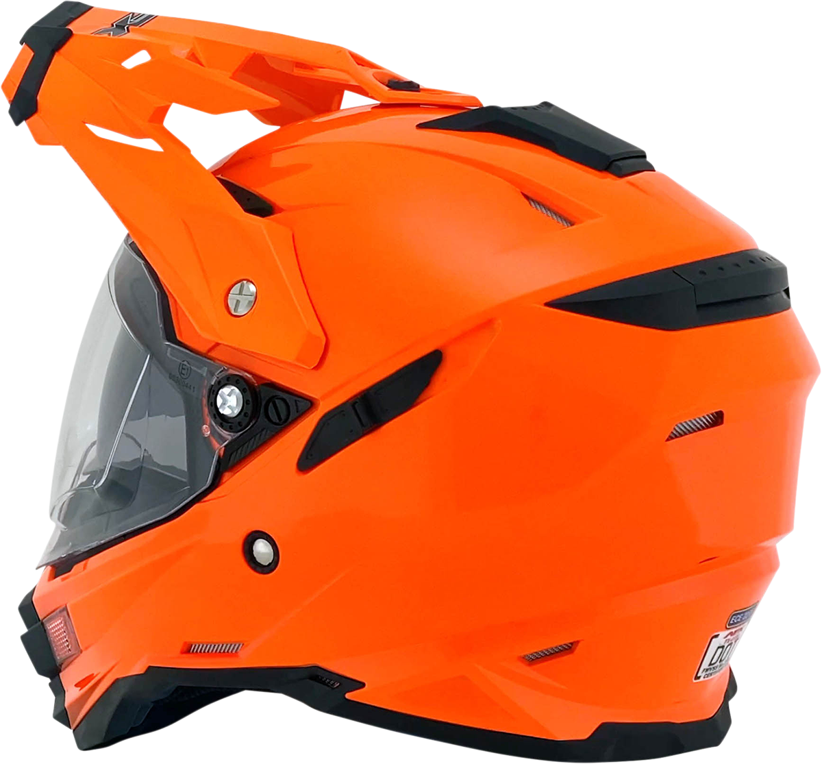 AFX FX-41DS Motorcycle Helmet - Safety Orange - XS 0110-3766