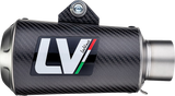 LEOVINCE LV-10 Slip-On Muffler - Carbon Fiber 15242C