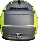 Z1R F.I. Motorcycle Helmet - MIPS - Hysteria - Hi-Vis Yellow/Gray - XS 0110-6439