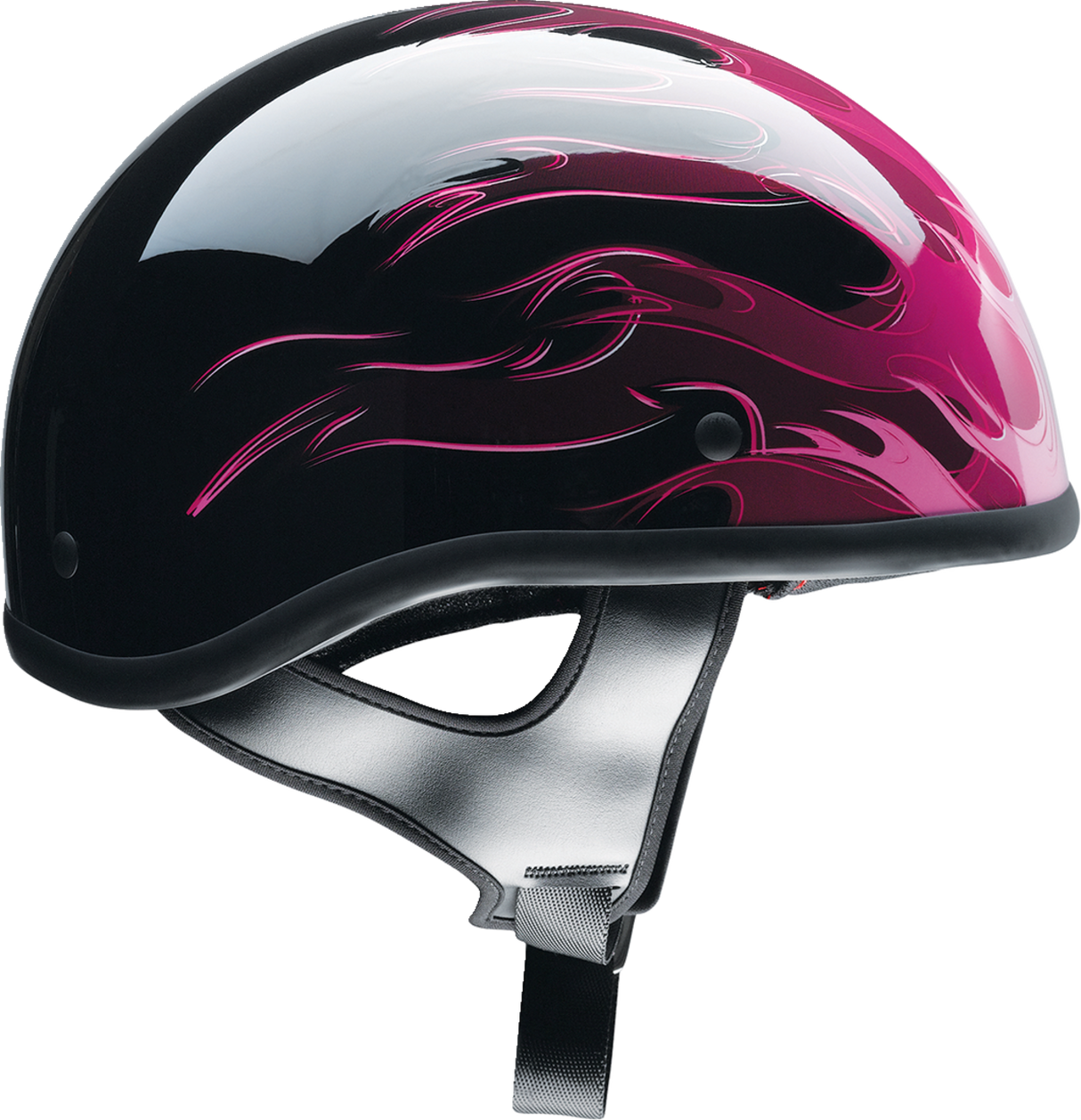 Z1R CC Beanie Motorcycle Helmet - Hellfire - Pink - Small 0103-1397