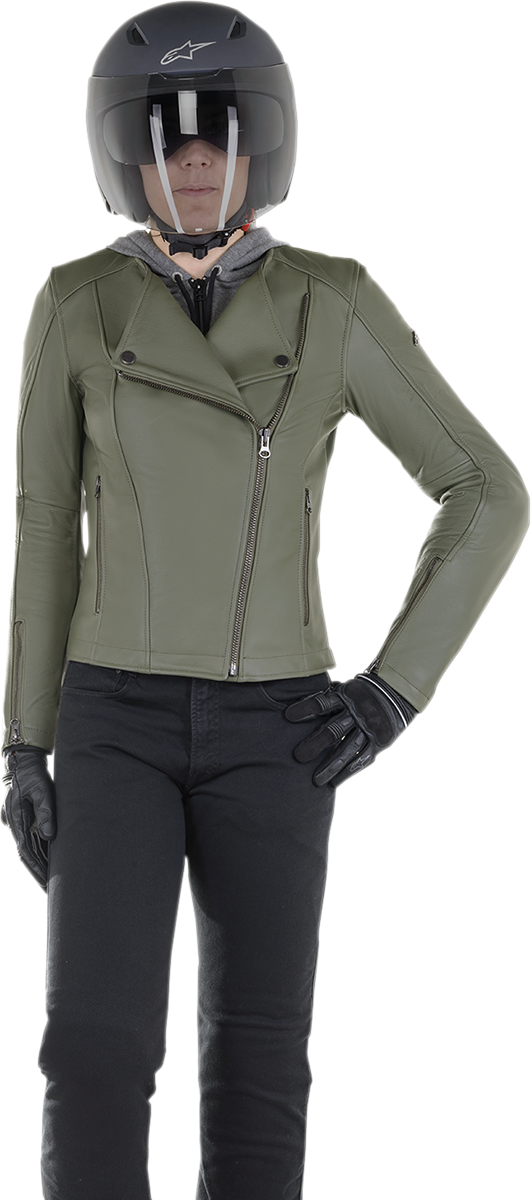 ALPINESTARS Women Stella Alice Jacket - Green - US 8 / EU 44 3115020-608-44