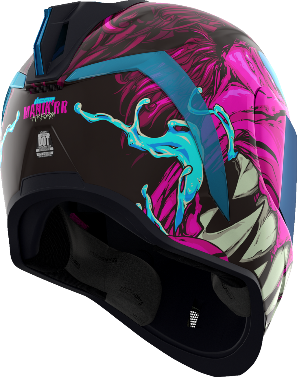 ICON Airform™ Motorcycle Helmet - Manik'RR - MIPS® - Pink - Small 0101-17023