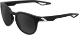 100% Campo Sunglasses - Matte Black - Smoke 61026-019-57