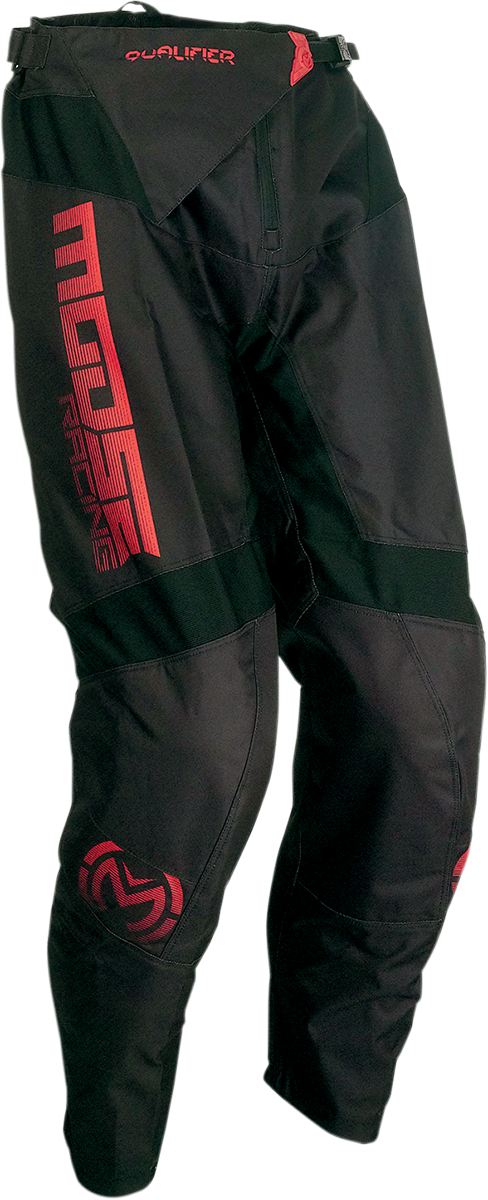 MOOSE RACING Qualifier Pants - Red/Black - 32 2901-9611