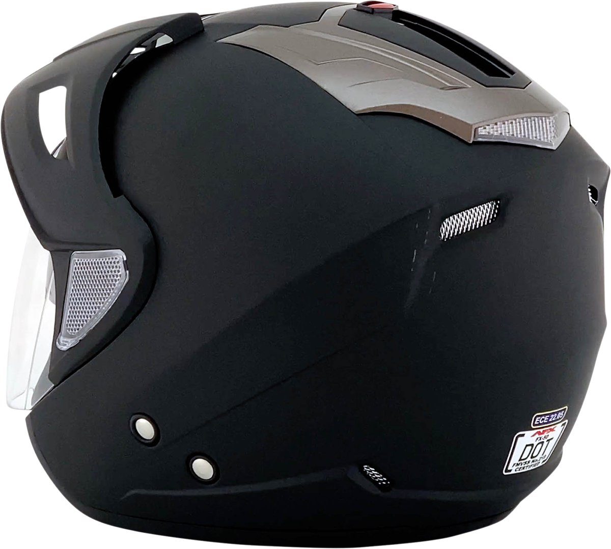 AFX FX-50 Motorcycle Helmet - Matte Black - Small 0104-1370