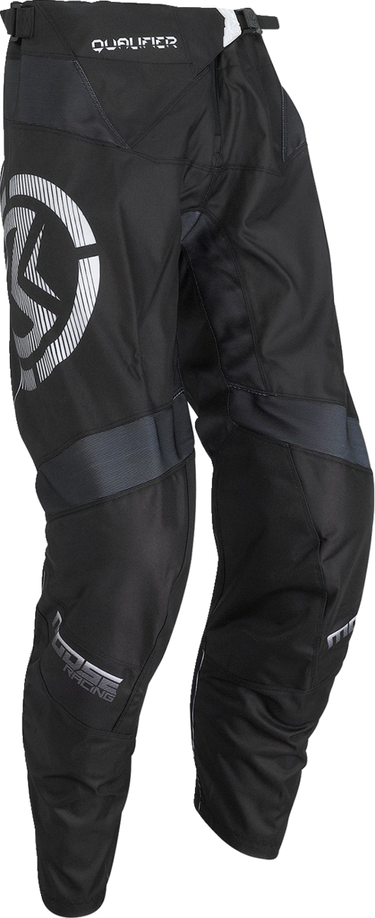 MOOSE RACING Qualifier® Pants - Black/White - 28 2901-10350