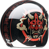 Z1R Saturn Motorcycle Helmet - Devilish - Gloss Black/Red - Small 0104-2877