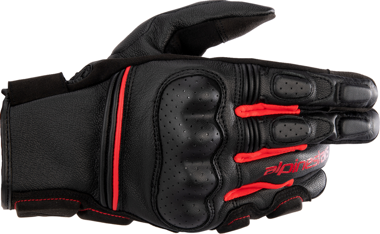 ALPINESTARS Phenom Gloves - Black/Bright Red - Large 3501723-1303-L