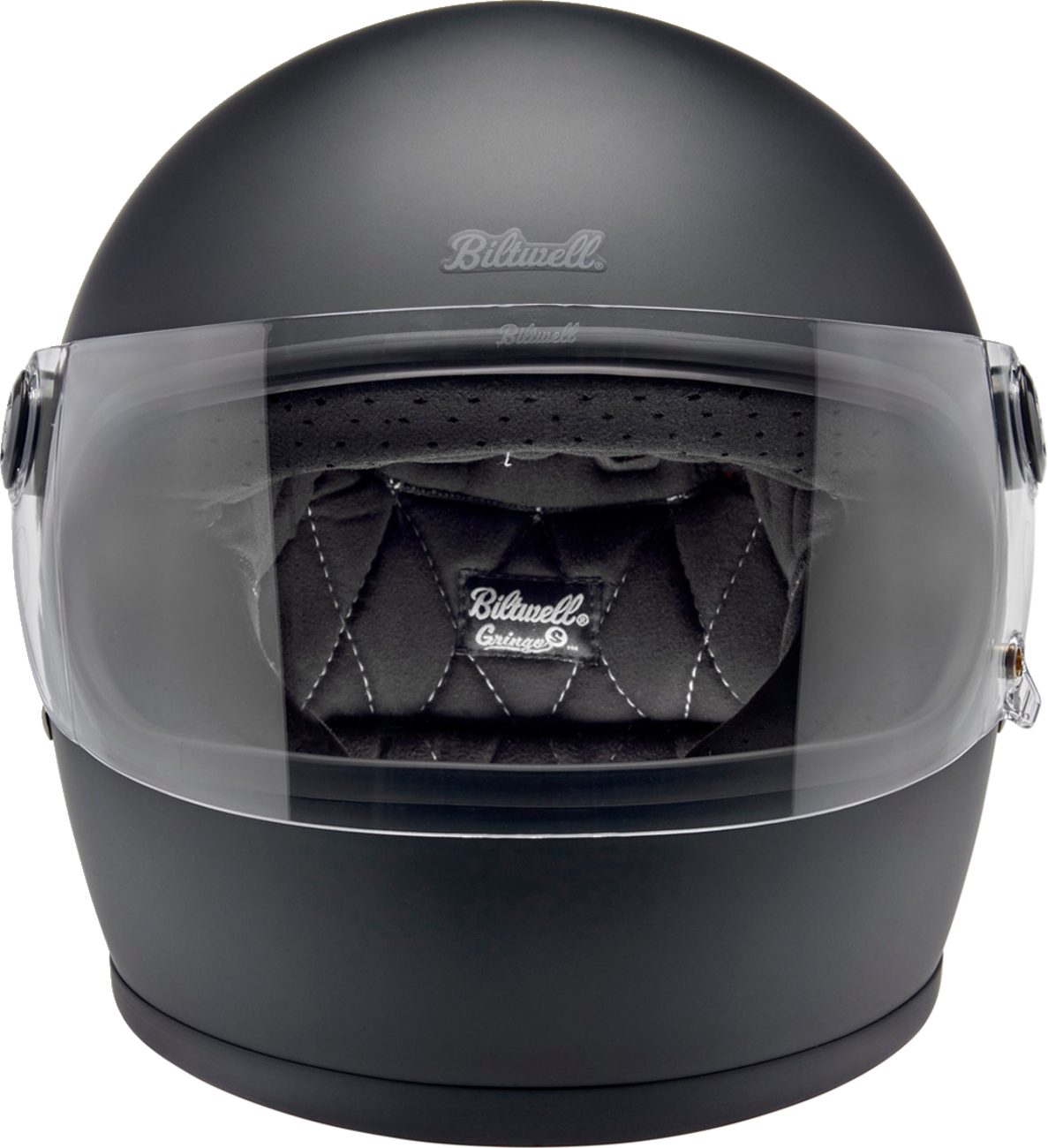 BILTWELL Gringo S Motorcycle Helmet - Flat Black - Medium 1003-201-503