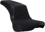 LE PERA Kickflip Seat - Pleated w/ Gripp Tape - Black - FLFB '18-'22 LYO-590PTGP