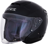 AFX FX-60 Motorcycle Helmet - Gloss Black - Large 0104-2563