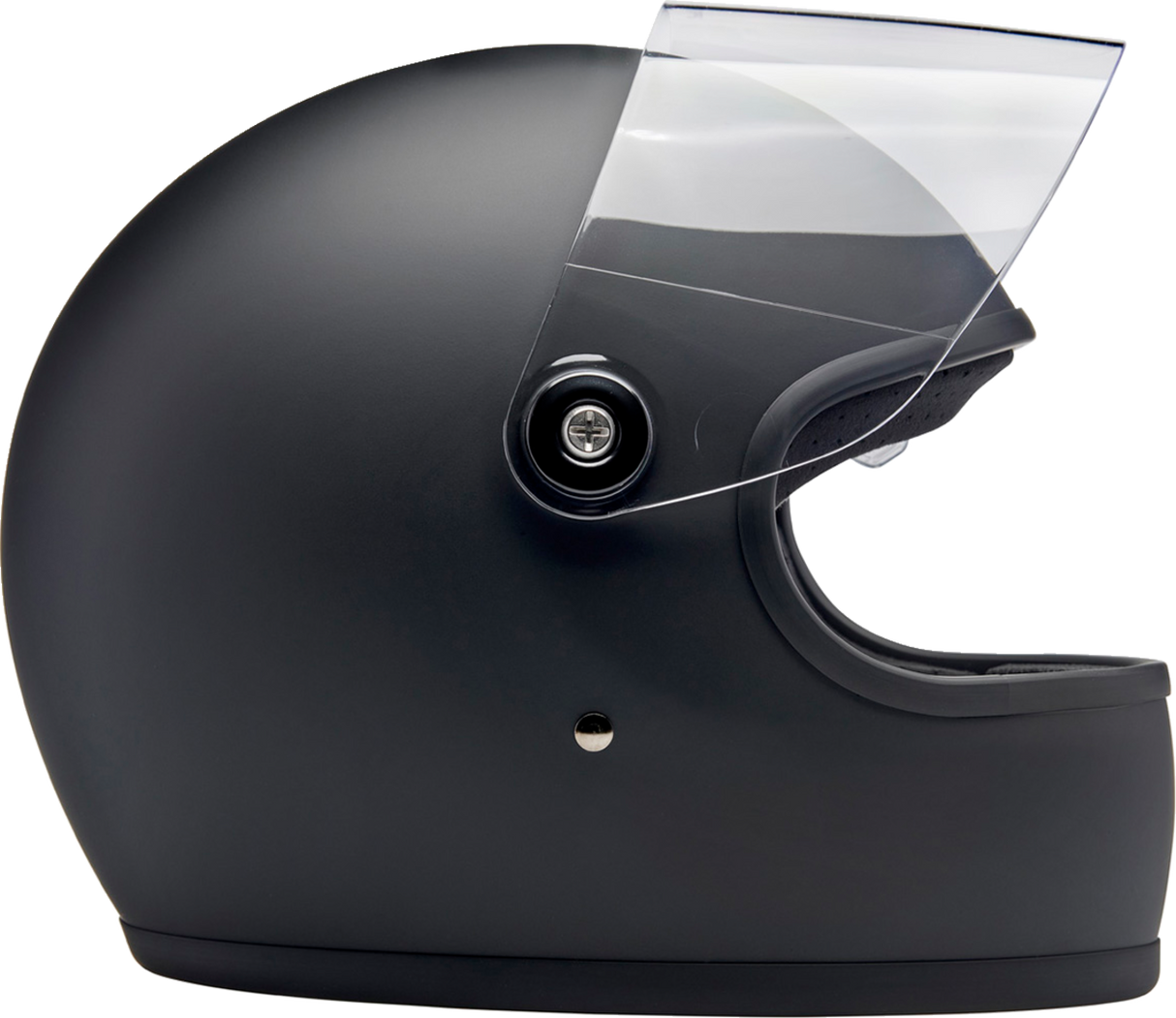 BILTWELL Gringo S Motorcycle Helmet - Flat Black - Large 1003-201-504