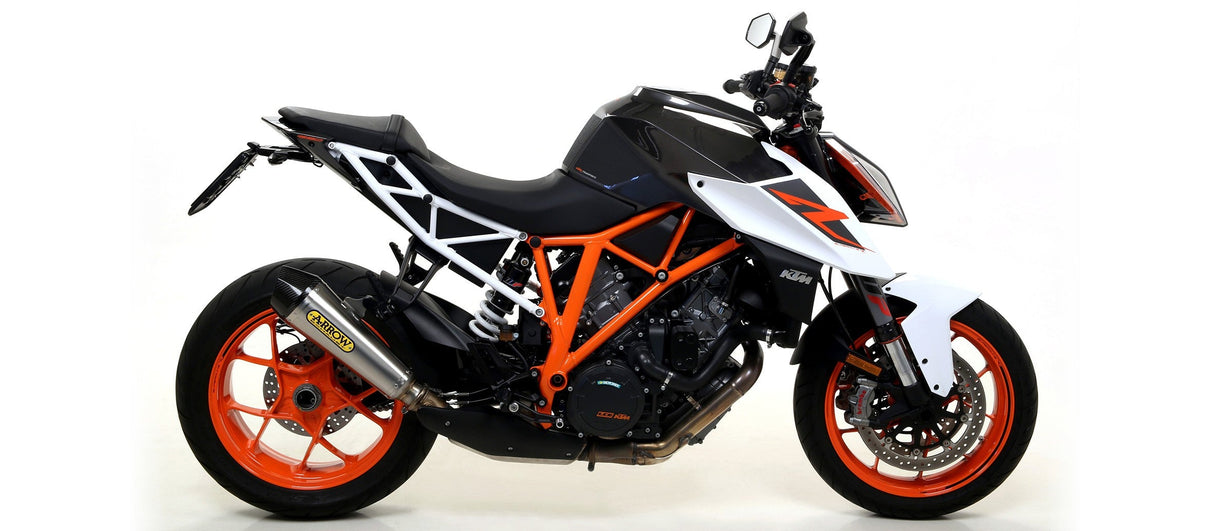 Arrow Ktm 1290 Super Duke 2014-2019 /SuperDuke GT 2022/2024 Homologated Nichrom X-Kone Silencer With Carbon End Cap For Original Collectors 71820xki