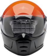 BILTWELL Lane Splitter Motorcycle Helmet - Gloss Podium Orange/Gray/Black - XS 1004-550-101