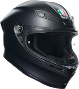 AGV K6 S Motorcycle Helmet - Matte Black - Large 2118395002011L