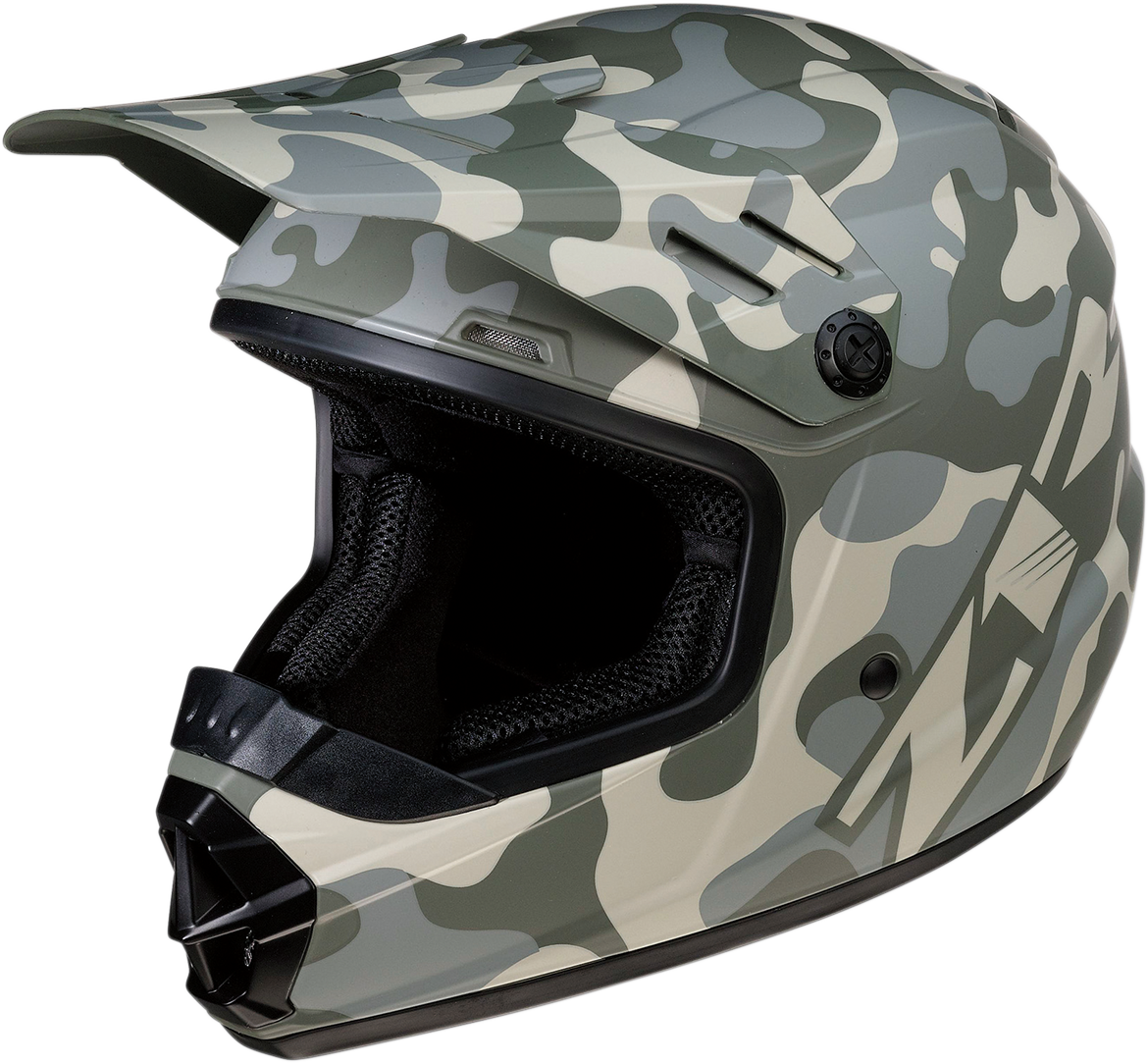 Z1R Youth Rise Motorcycle Helmet - Camo - Desert - Small 0111-1261