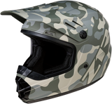 Z1R Youth Rise Motorcycle Helmet - Camo - Desert - Small 0111-1261