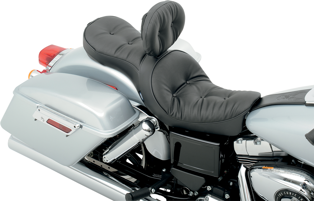 DRAG SPECIALTIES EZ Glide II Pillow Backrest NO VERTICAL ADJUSTMENT 0822-0189