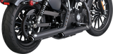 VANCE & HINES 3" Twin Slash Slip-On Mufflers - Black 46361