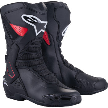 ALPINESTARS SMX-6 V3 Drystar® Boots - Black/Red - US 13.5/EU 49 2243025-13-49