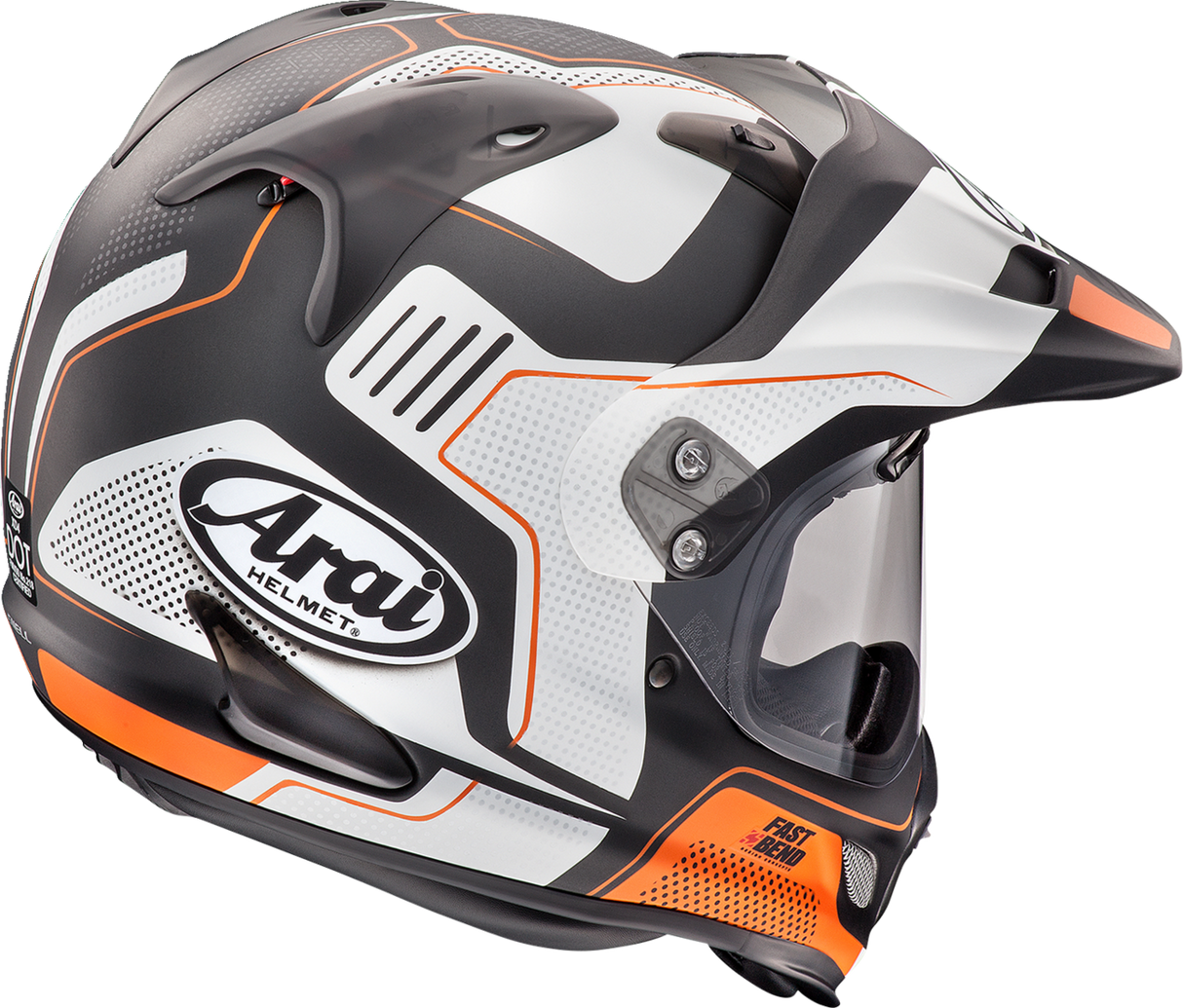 ARAI XD-4 Motorcycle Helmet - Vision - Orange Frost - Large 0140-0170