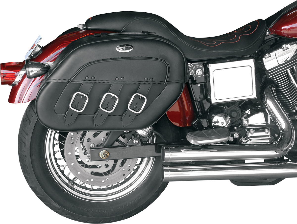 SADDLEMEN Drifter Rigid Slant Saddlebag 3501-0232