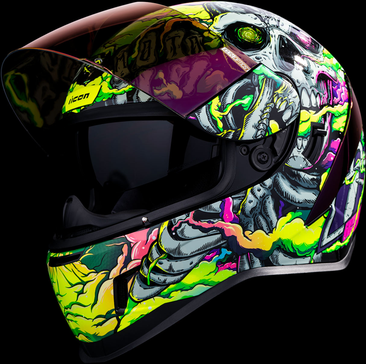 ICON Airform™ Motorcycle Helmet - Hippy Dippy - Purple - XL 0101-16028