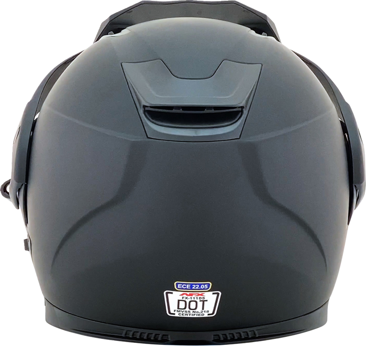 AFX FX-111DS Snow Motorcycle Helmet - Electric - Matte Black - Large 0120-0801