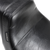 LE PERA Daytona 2-Up Seat - Without Backrest - Smooth - Black - FLFB LYO-543S