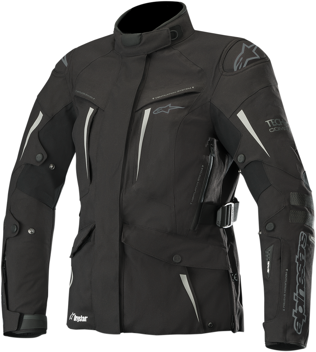 ALPINESTARS Women Stella Yaguara Drystar® Jacket - Black/Anthracite - XL 3213218-104-XL