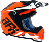 AFX FX-19R Motorcycle Helmet - Racing - Matte Orange - Large 0110-7085