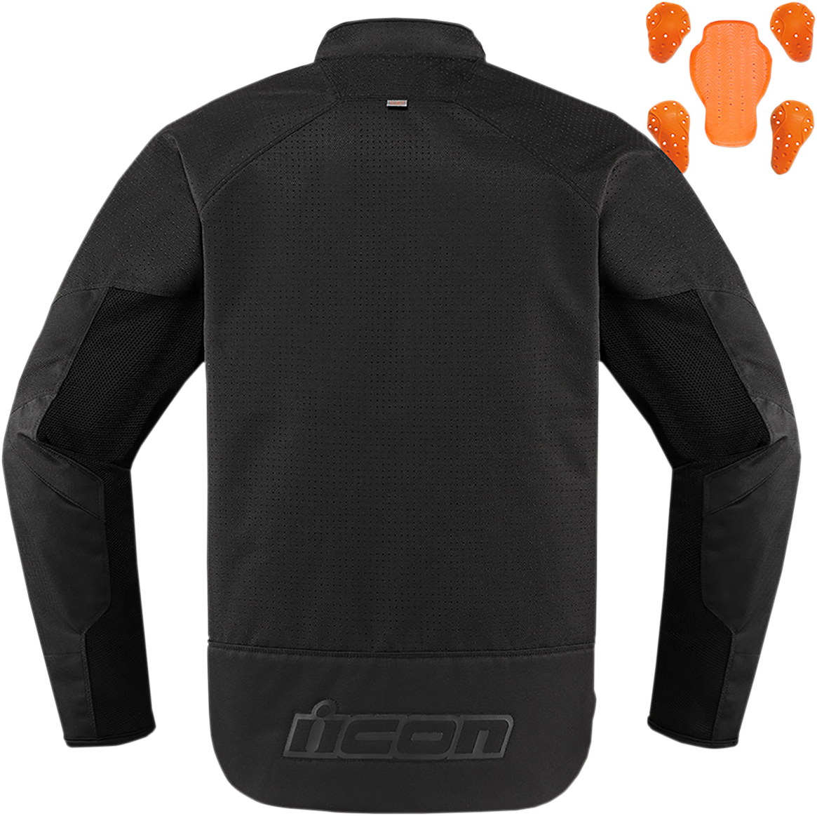 ICON Hooligan Perf Jacket - Stealth - 3XL 2820-5280