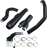 COBRA El Diablo Exhaust - Black - '12-'17 Softail N/F FXSB/FXSE MODELS 6483B