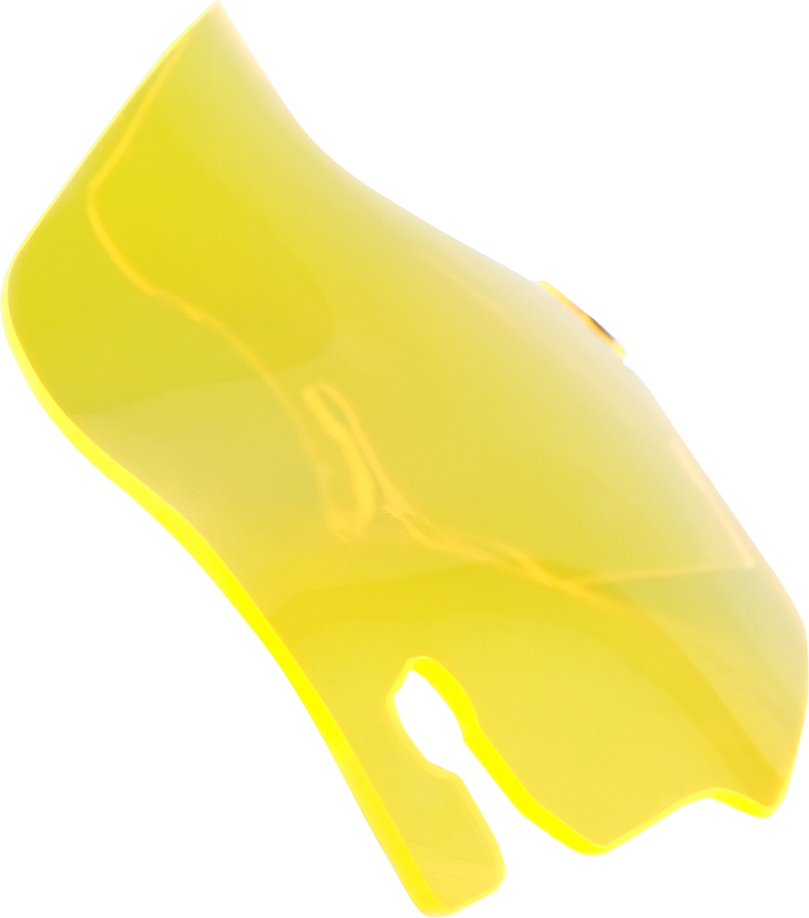 KLOCK WERKS Kolor Flare™ Windshield - 3-1/2" - Yellow Ice - FLR KWW-01-0654