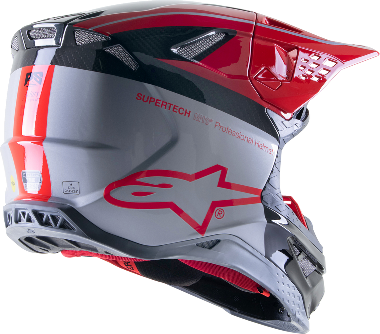 ALPINESTARS Supertech M10 Motorcycle Helmet - Acumen - Limited - MIPS® - Large 8307423-3319-LG