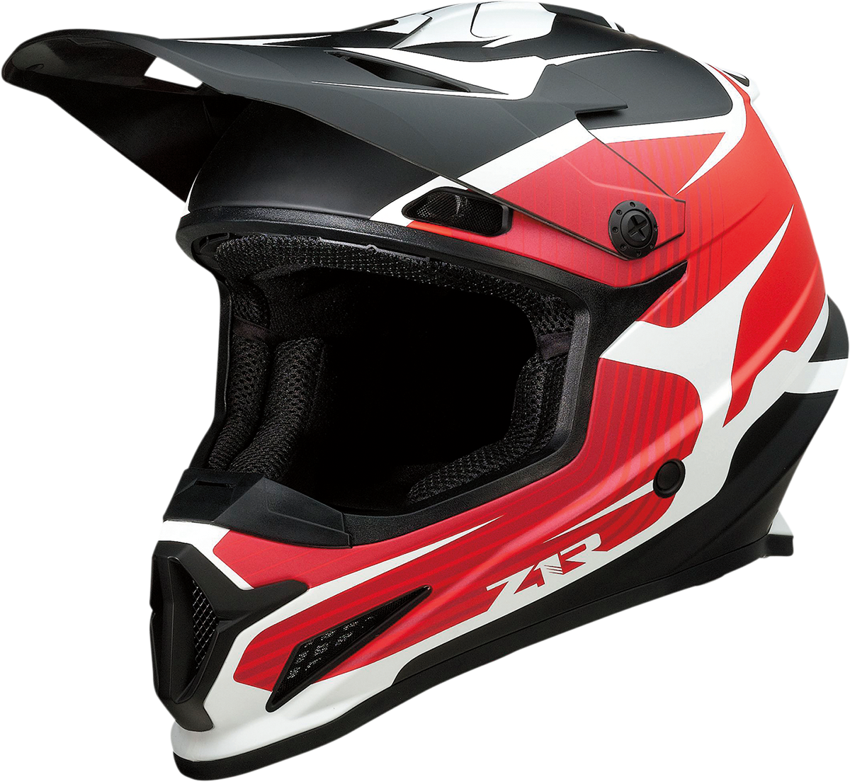 Z1R Rise Motorcycle Helmet - Flame - Red - Small 0110-7241