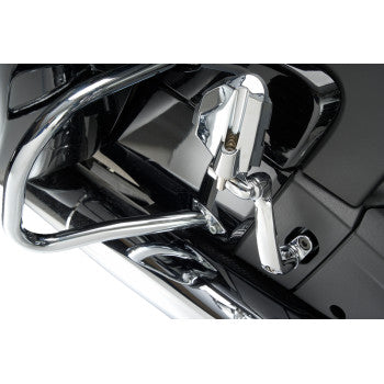 CIRO Adjustable RydeCulture™ Charles Chapa Peg Mounts - Passenger - Chrome - Indian 6R200