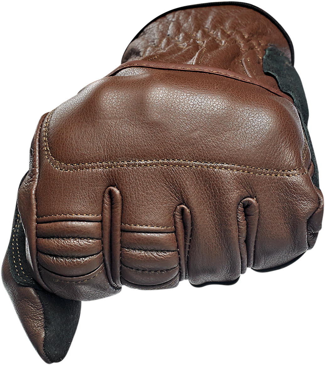 BILTWELL Belden Gloves - Chocolate/Black - XS 1505-0201-301