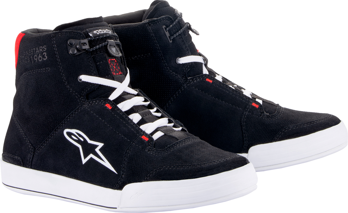 ALPINESTARS Chrome Shoes - Black/White/Red - US 12 2512322130412