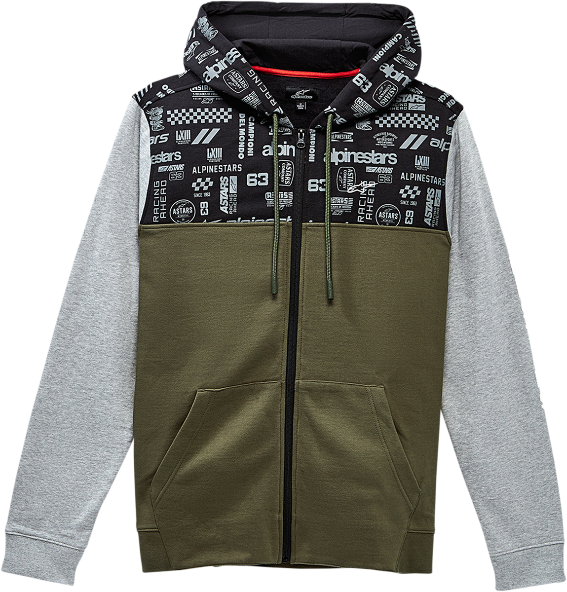 ALPINESTARS Perpetuity Hoodie - Military - 2XL 1230531706902X